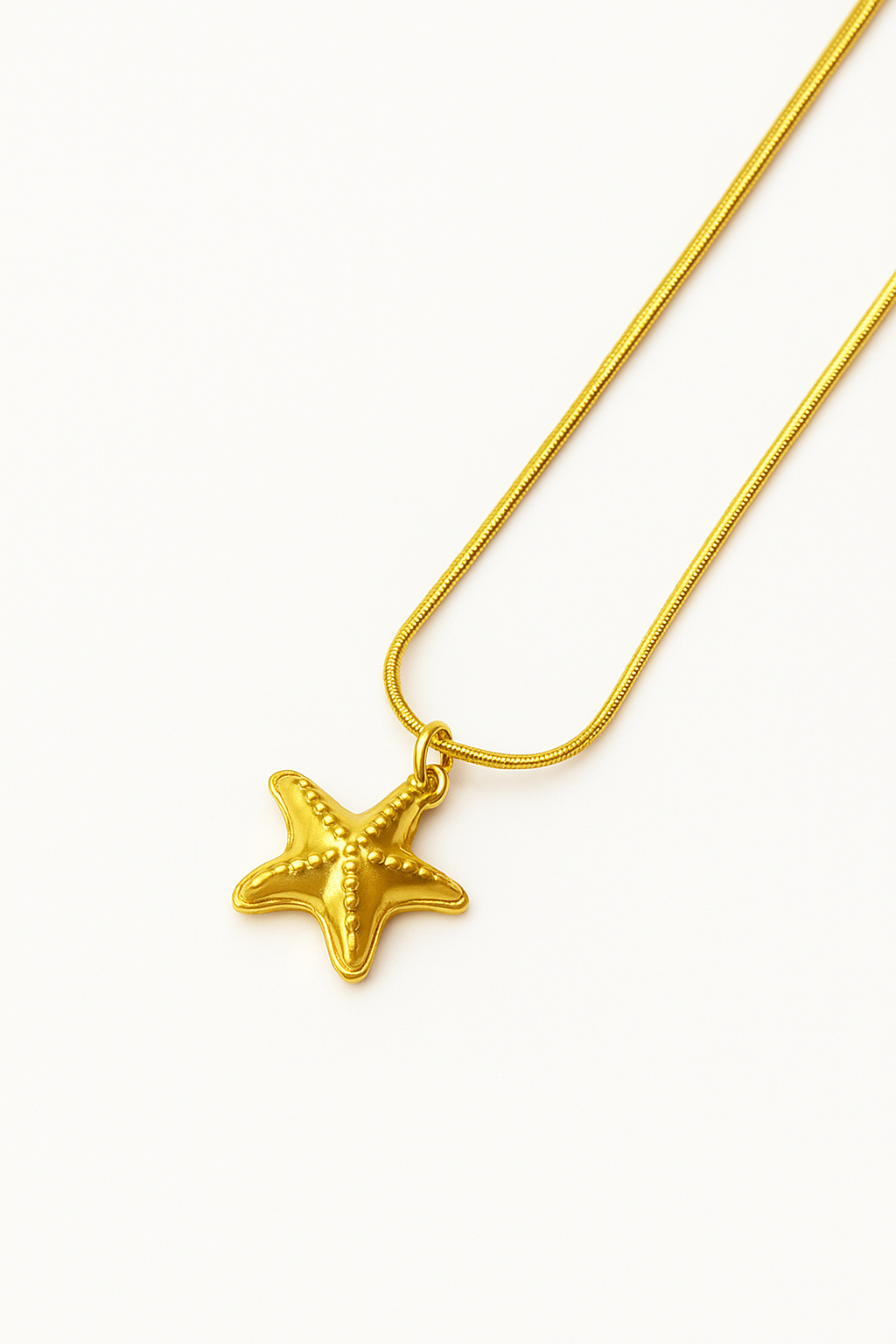 Starfish Pendant Necklace Emerosa Jewellery