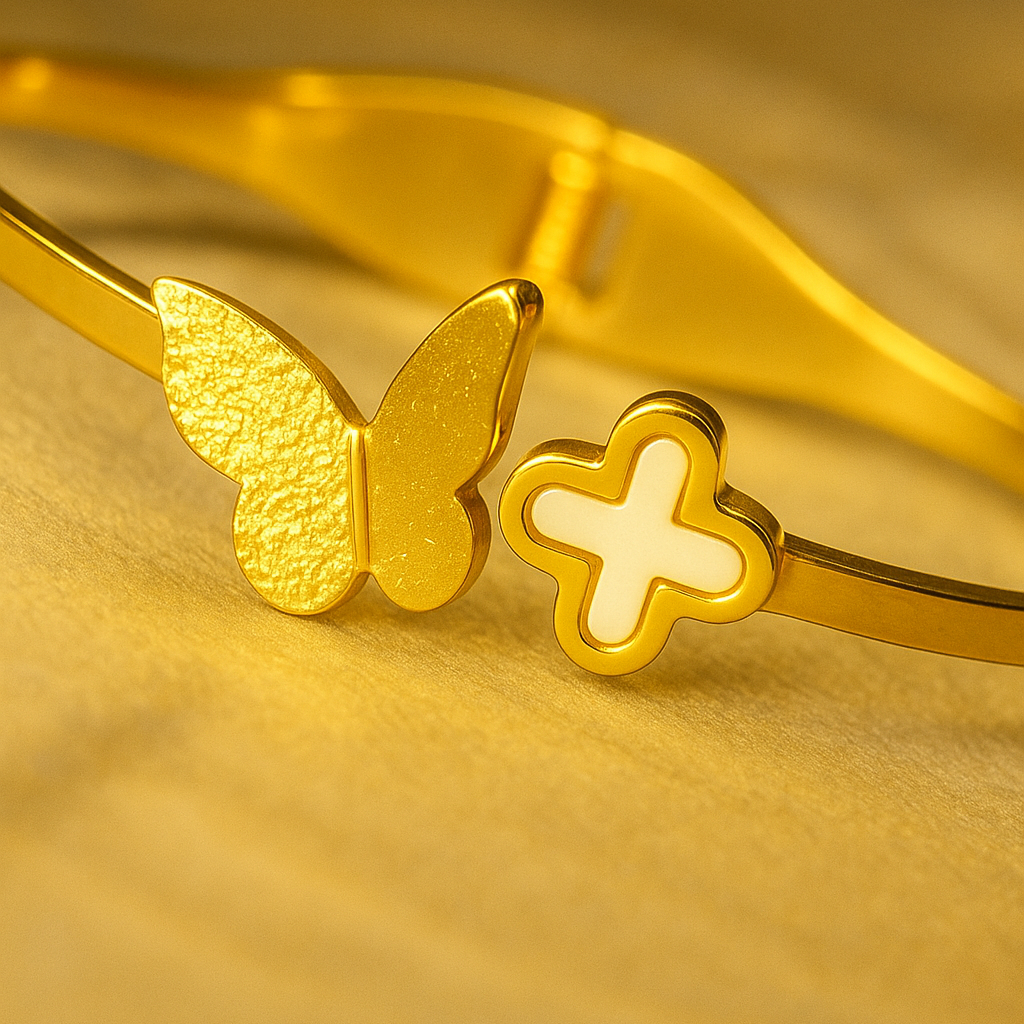 Golden Flutter Bracelet Emerosa Jewellery