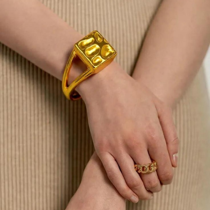 Gold Embrace Bracelet Emerosa Jewellery