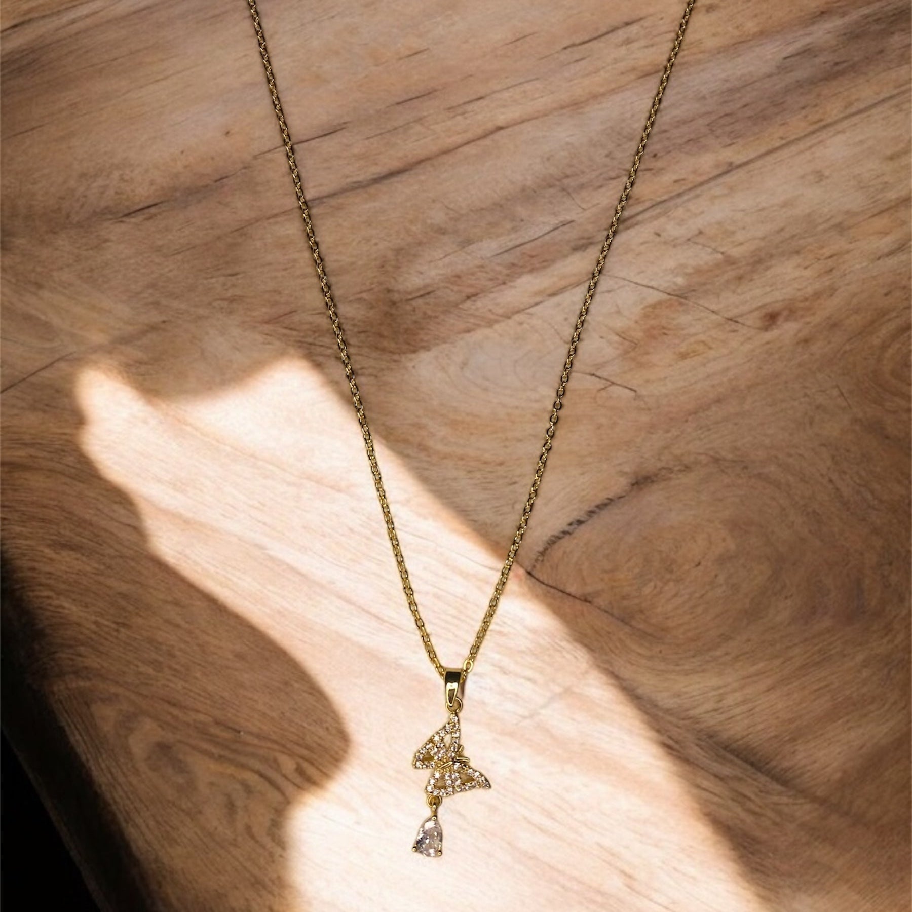 Butterfly Grace Necklace Emerosa Jewellery