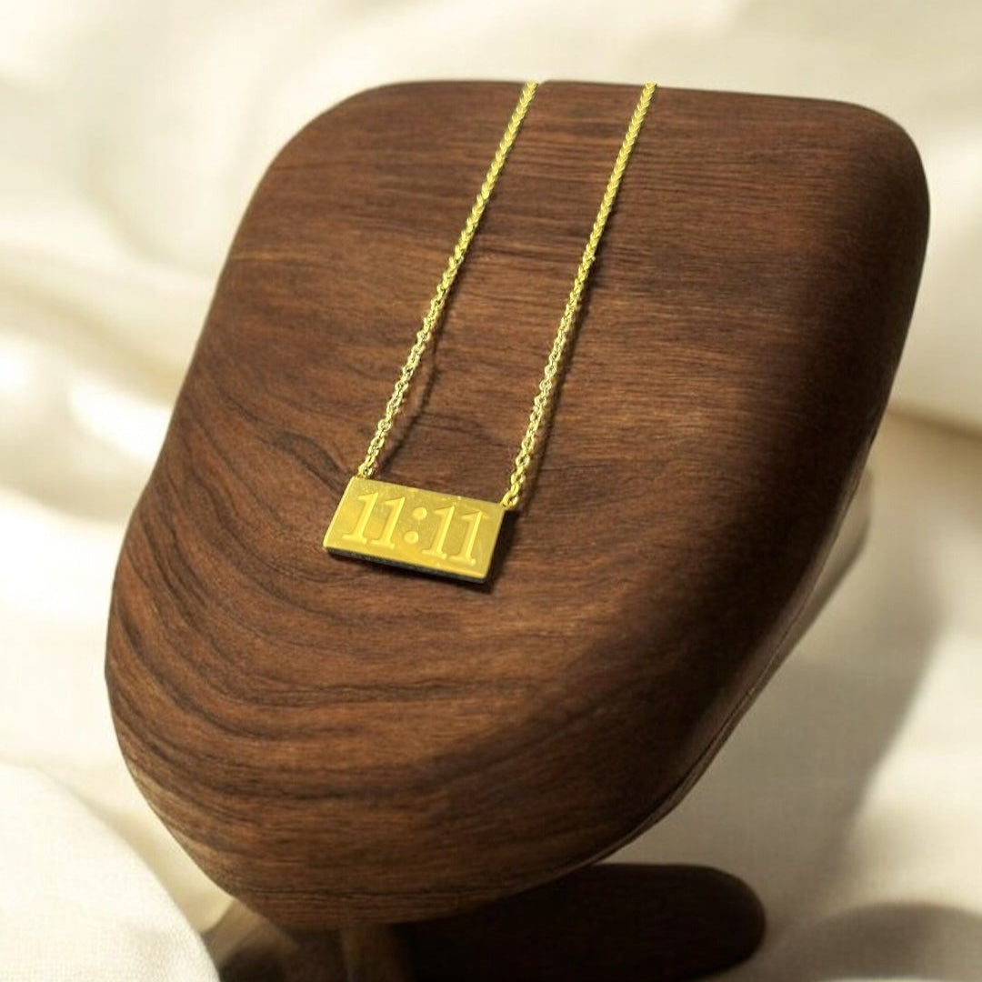 Guardian Angel 11:11 Manifestation Pendant Chain Emerosa Jewellery