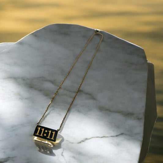 Guardian Angel 11:11 Manifestation Pendant Chain Emerosa Jewellery