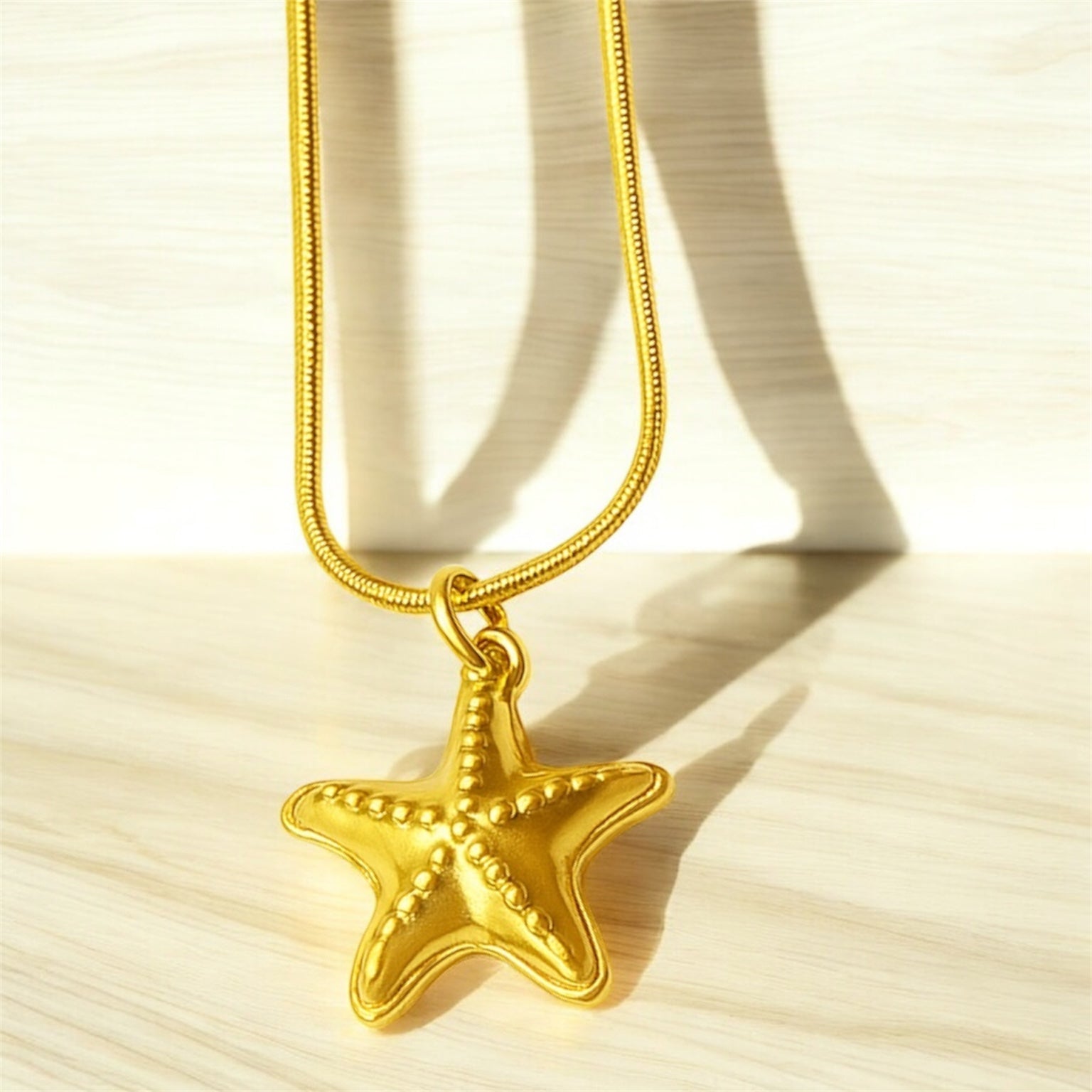 Starfish Pendant Necklace Emerosa Jewellery