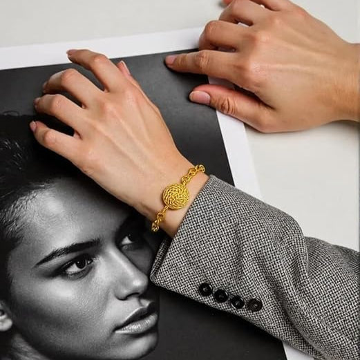 Golden Knot Luxe Bracelet Emerosa Jewellery
